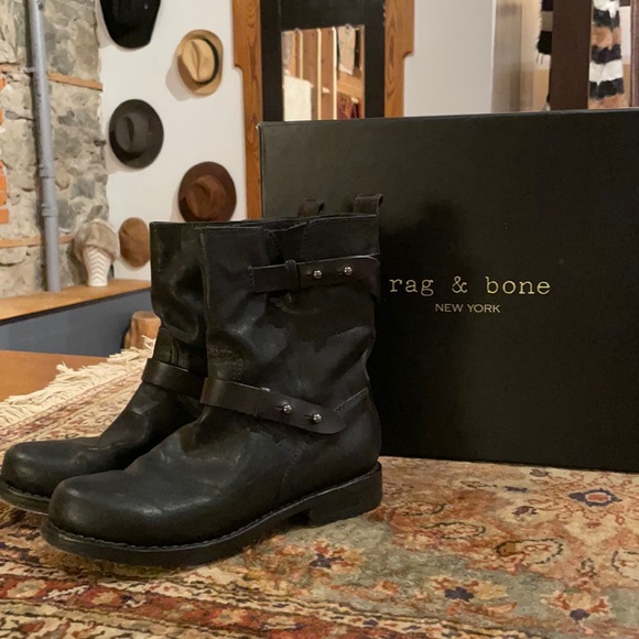 rag & bone | Shoes | Rag Bone Moto Boots | Poshmark